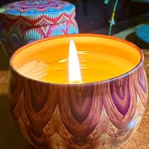 Set of Four  4-ounce Mini Marmot Tin Candles